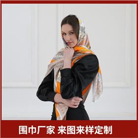 絲巾有些什么款式、絲巾、真絲絲巾、