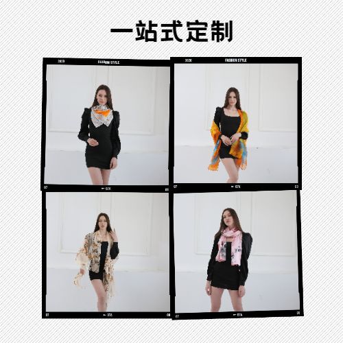 女真絲圍巾、真絲圍巾、圍巾絲巾