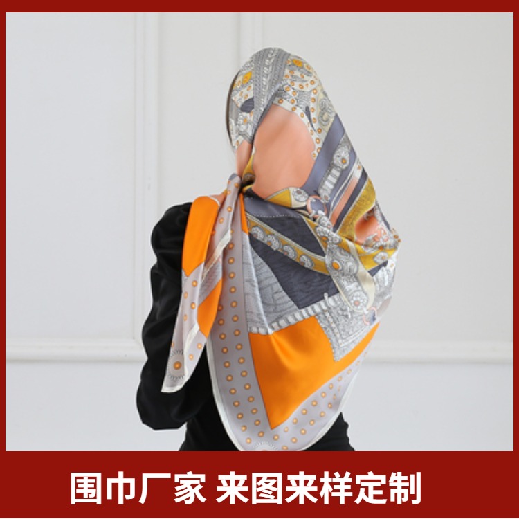真絲絲巾有哪些用法，真絲絲巾系法、絲巾系法、真絲絲巾、絲巾